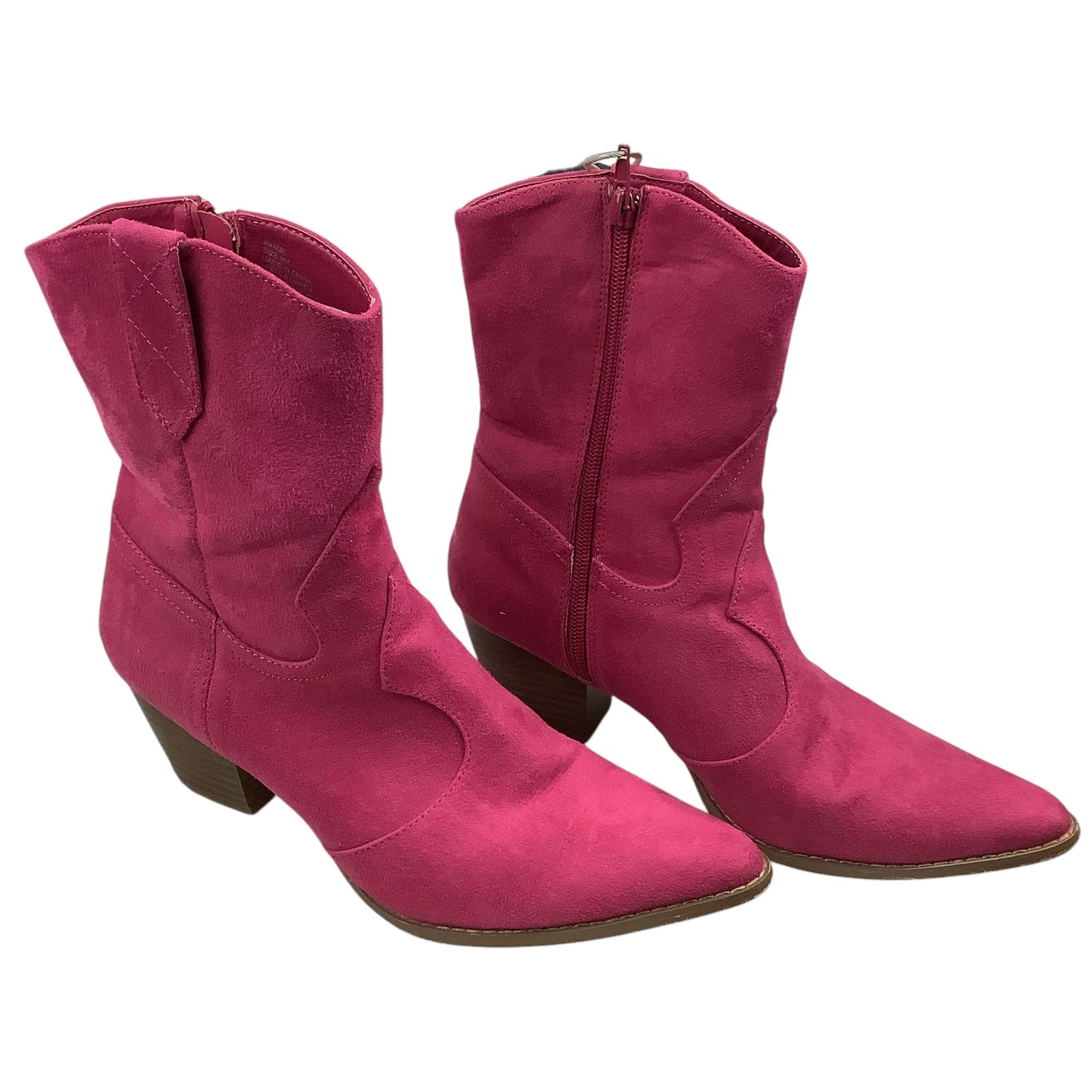 Boots Western By Coconuts In Pink, Size: 9