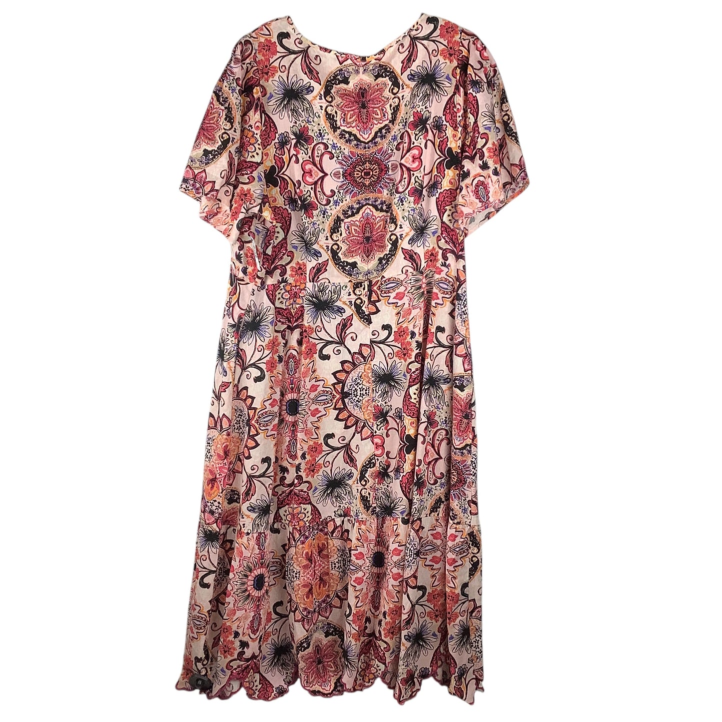 Dress Casual Maxi By Lane Bryant In Pink, Size: 16