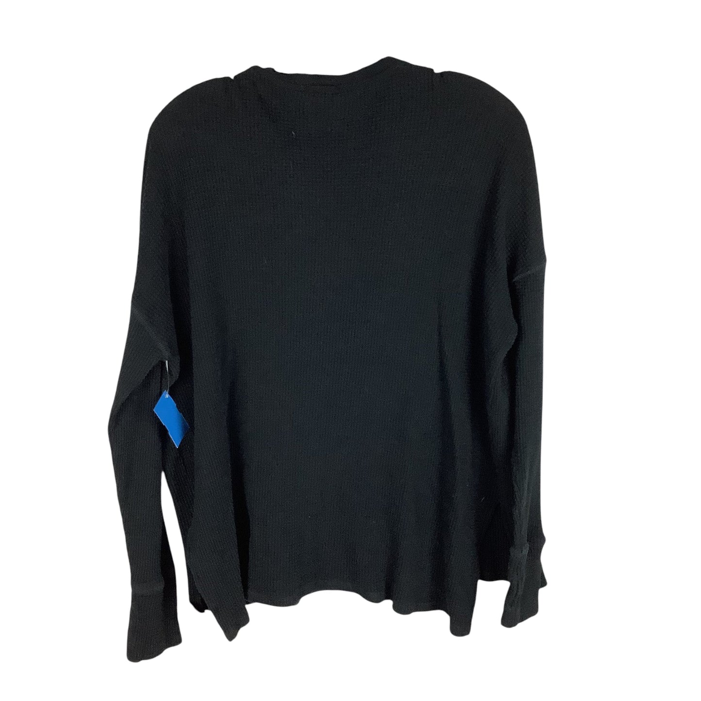 Top Long Sleeve By Aerie In Black, Size: M