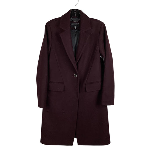 Coat Designer By Bernardo In Maroon, Size: S