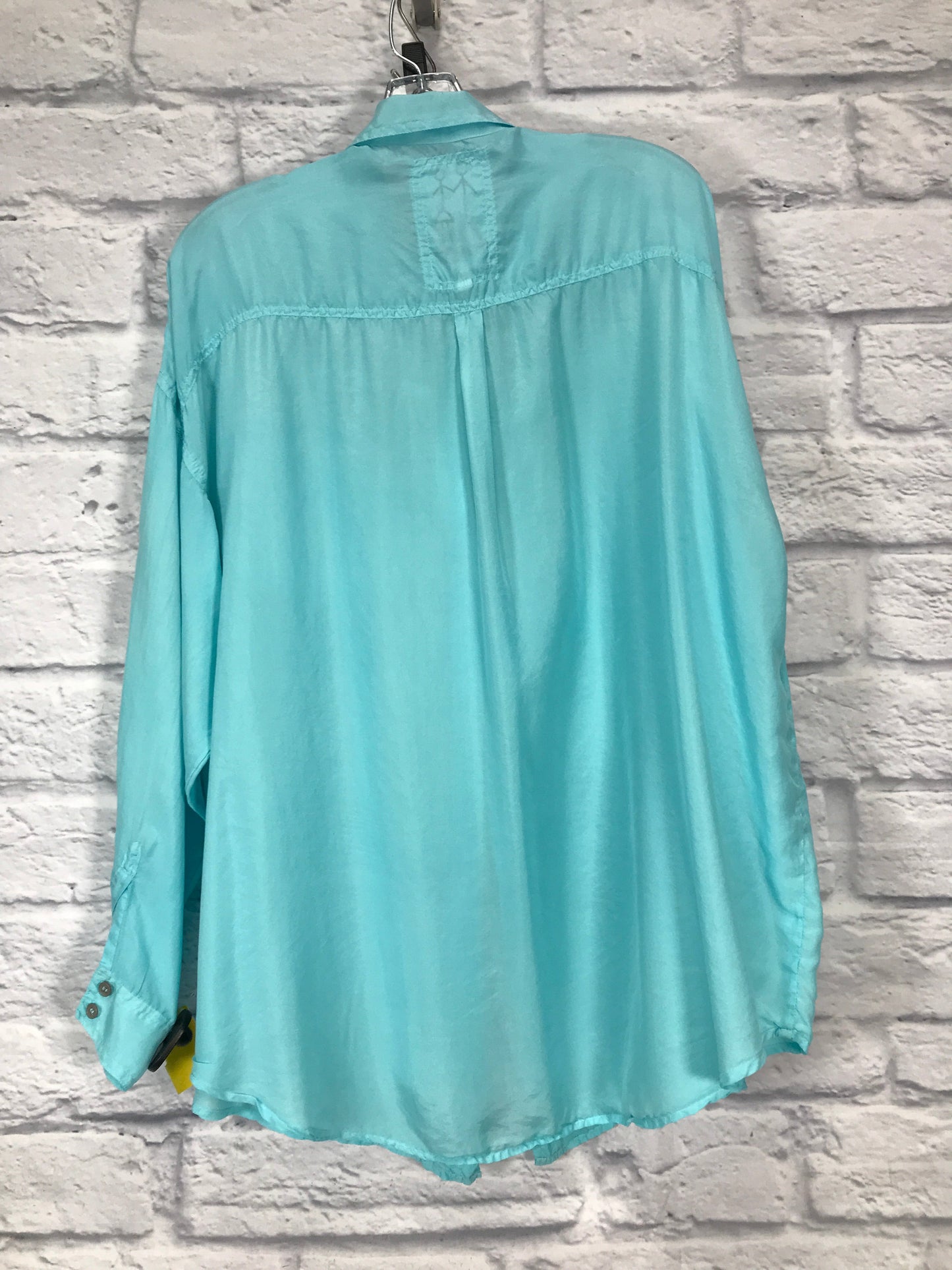 Top Long Sleeve Designer By Johnny Was In Blue, Size: L