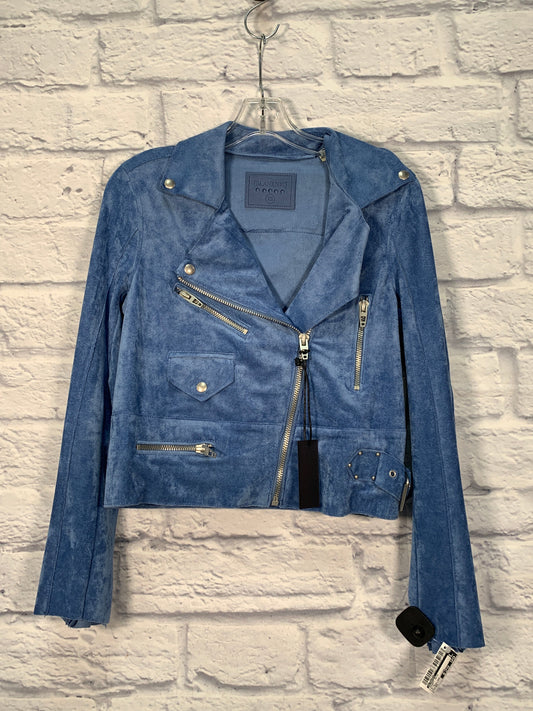 Jacket Moto By Blanknyc In Blue, Size: Xs