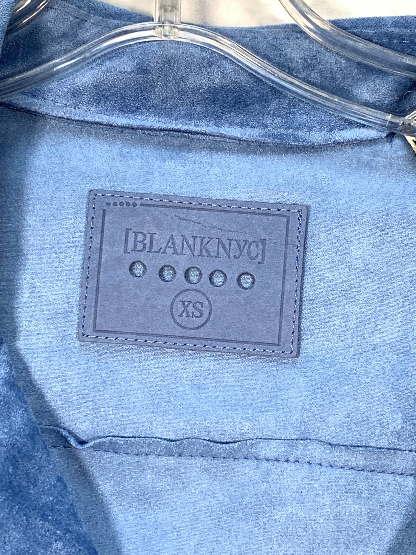 Jacket Moto By Blanknyc In Blue, Size: Xs