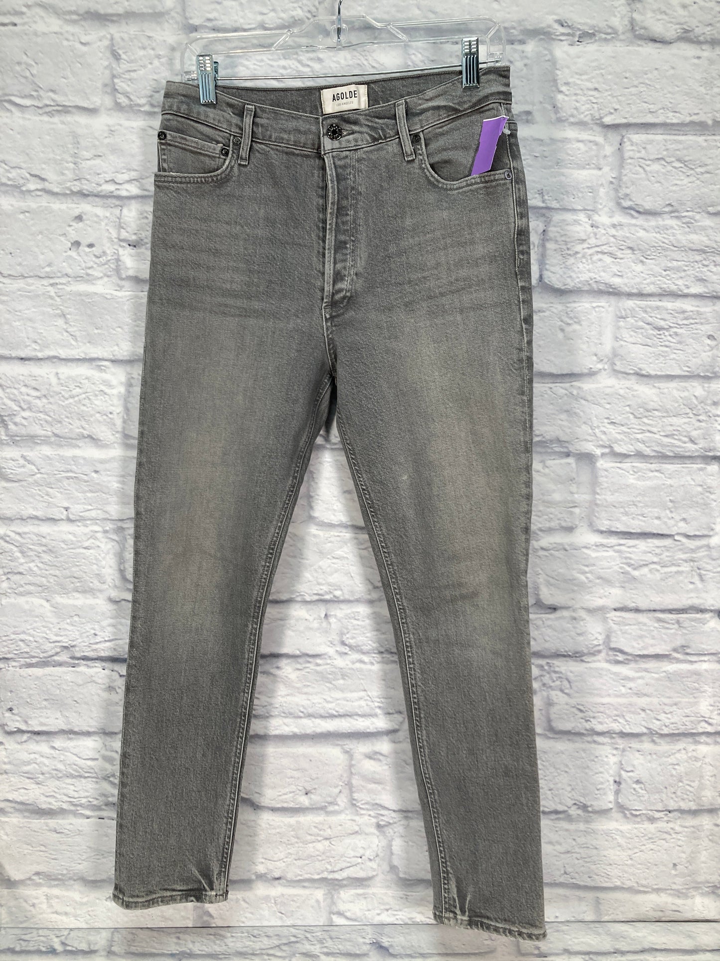 Grey Jeans Designer Agolde, Size 6