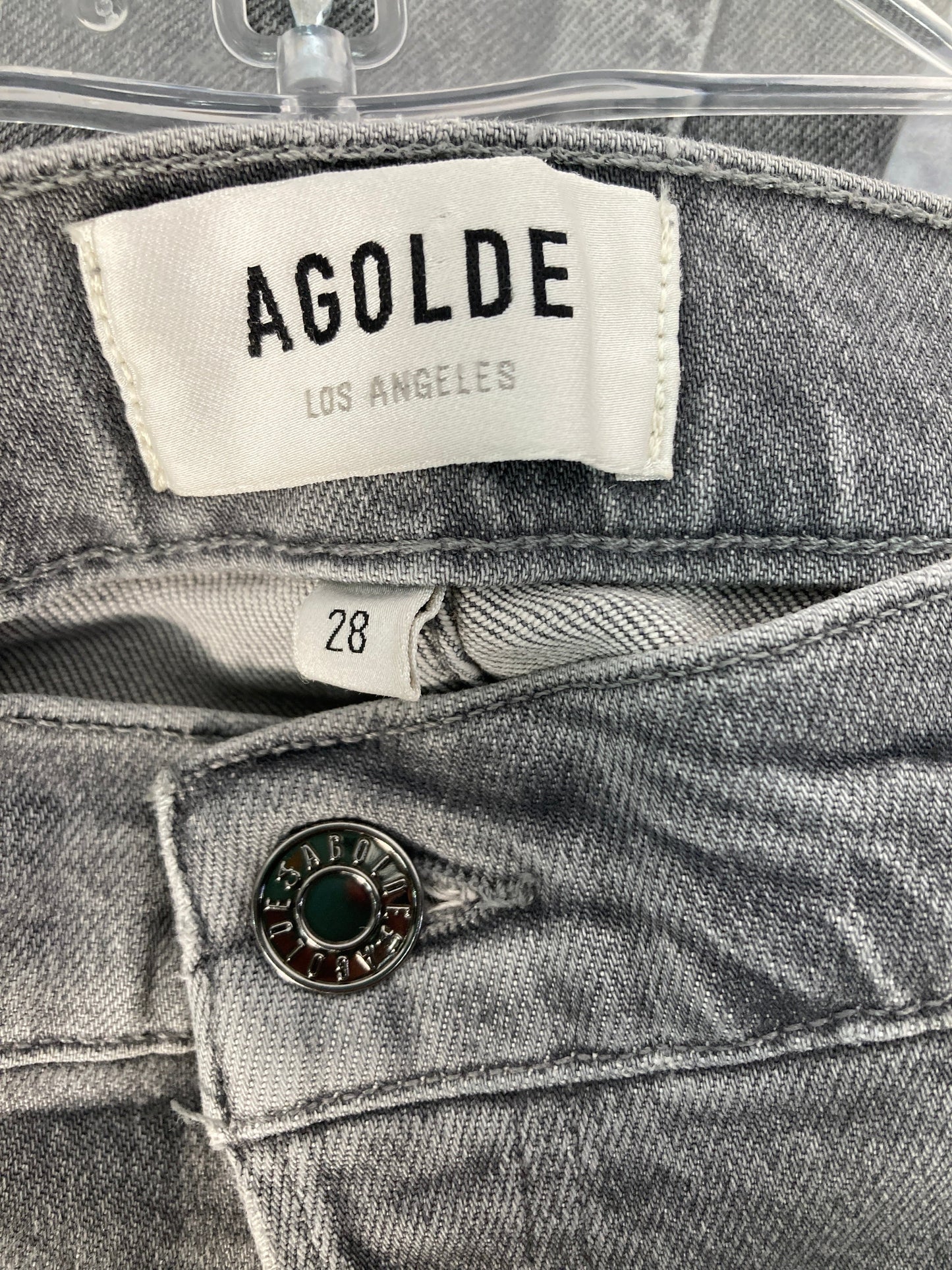 Grey Jeans Designer Agolde, Size 6