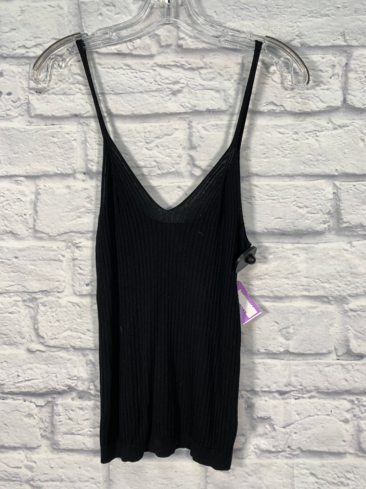 Black Top Sleeveless Basic Anthropologie, Size Xs