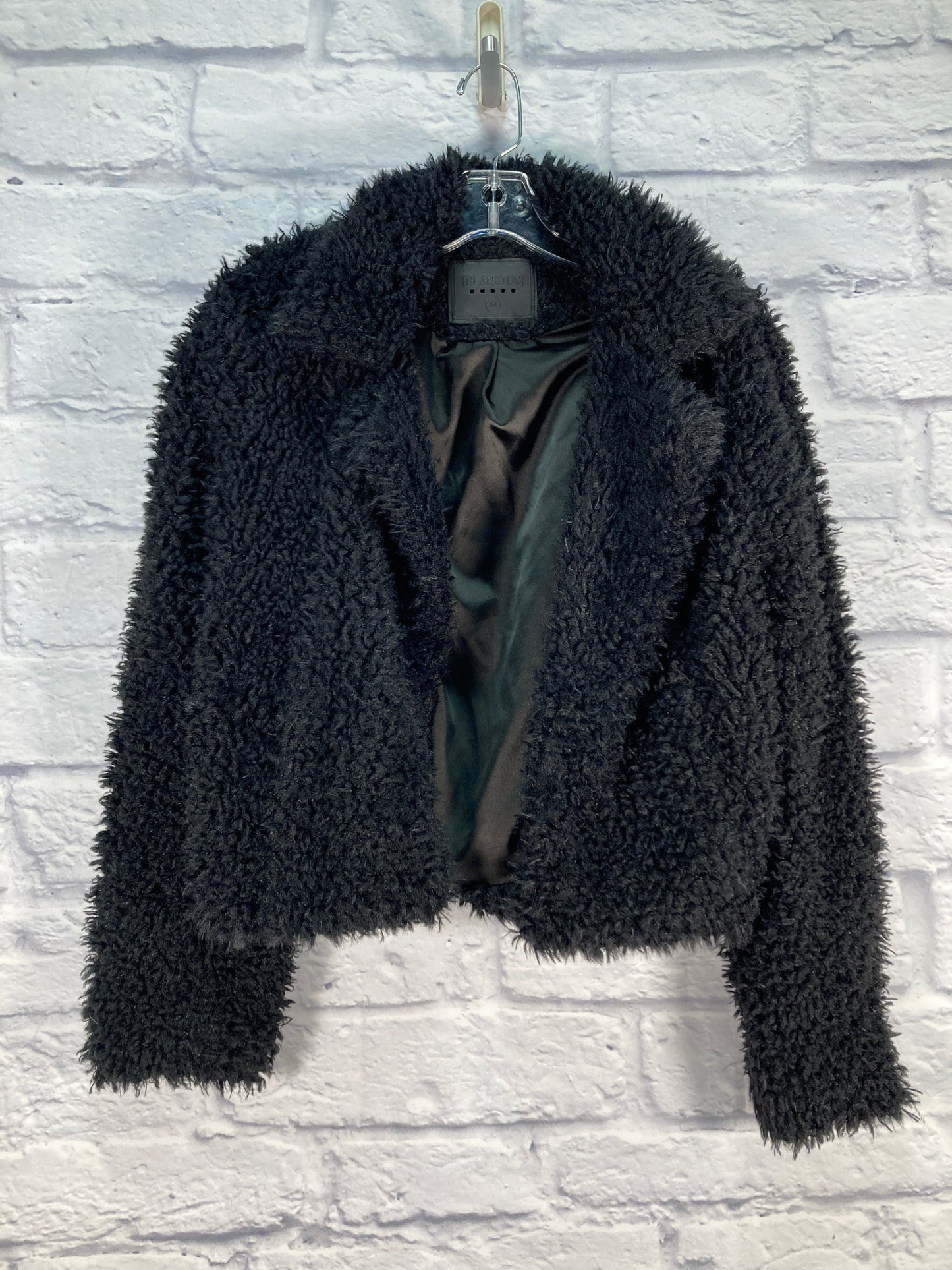 Jacket Faux Fur & Sherpa By Blanknyc In Black, Size: M