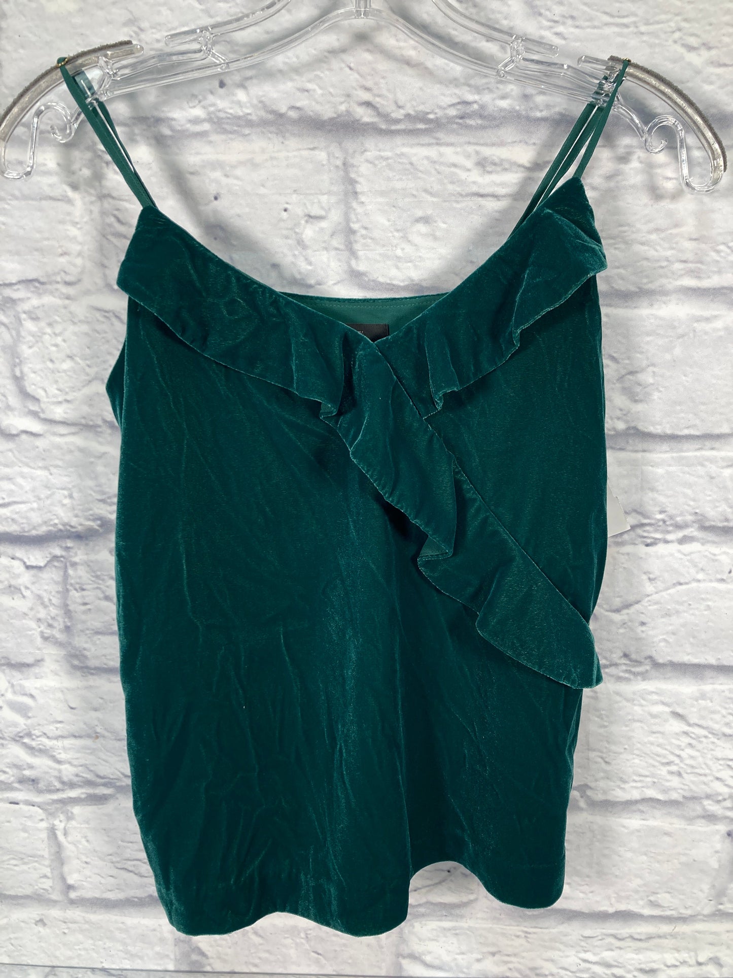 Top Sleeveless By J. Crew In Green, Size: Xs