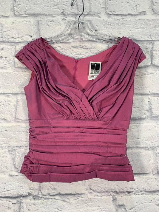 Top Sleeveless Designer By Clothes Mentor In Purple, Size: S