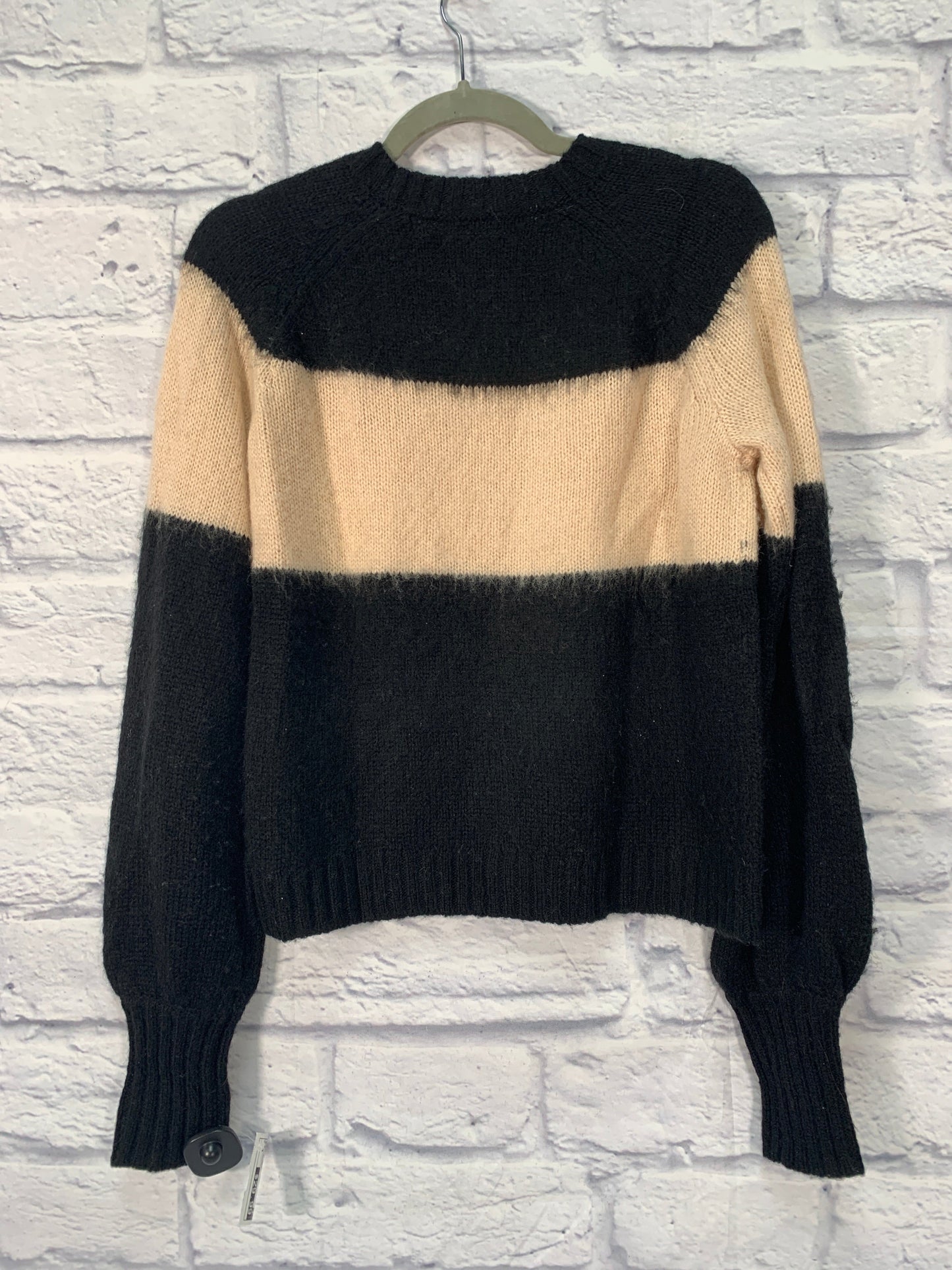 Sweater Designer By All Saints In Black & Cream, Size: M