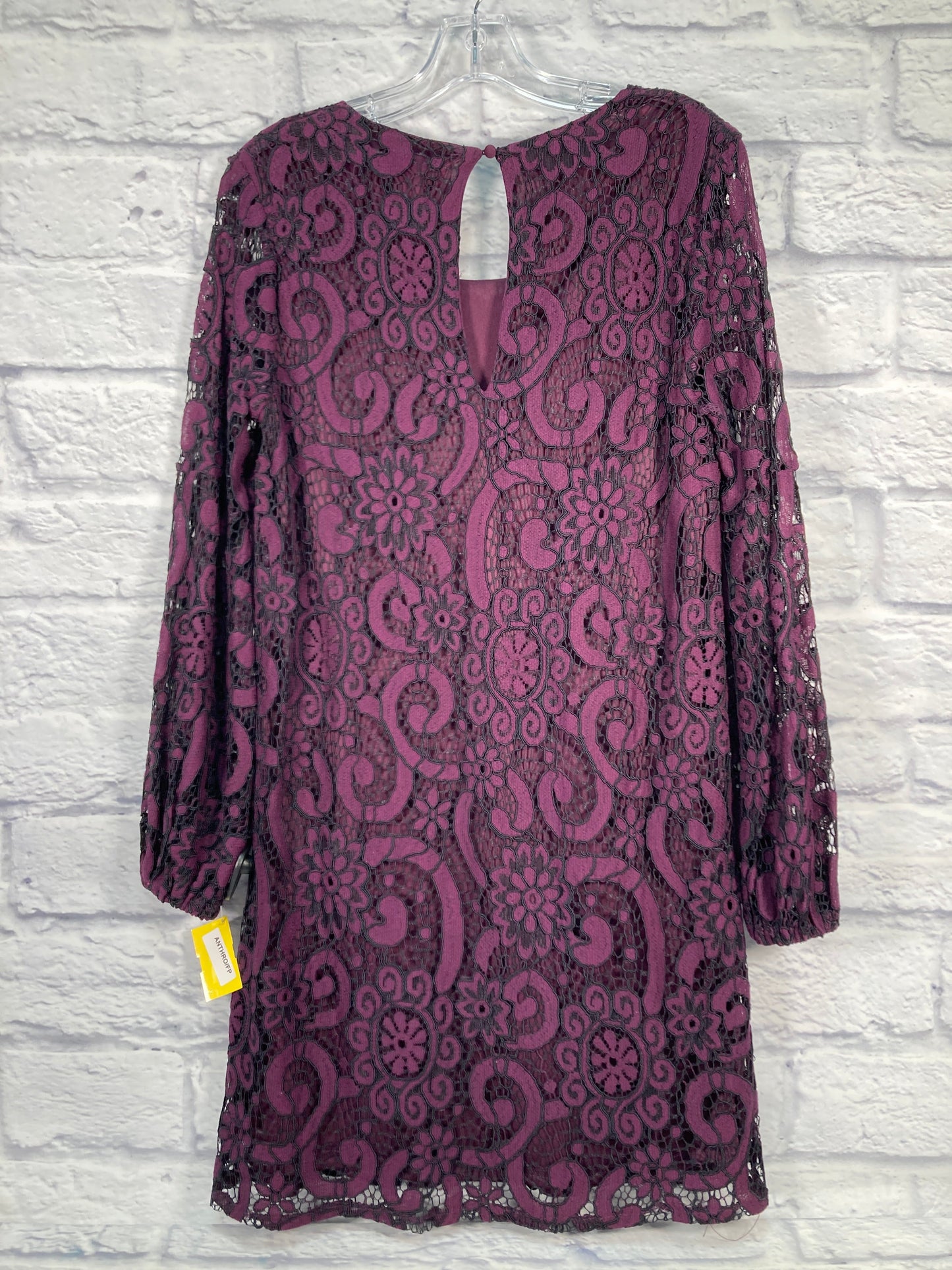 Dress Designer By Sunday In Brooklyn In Black & Purple, Size: S