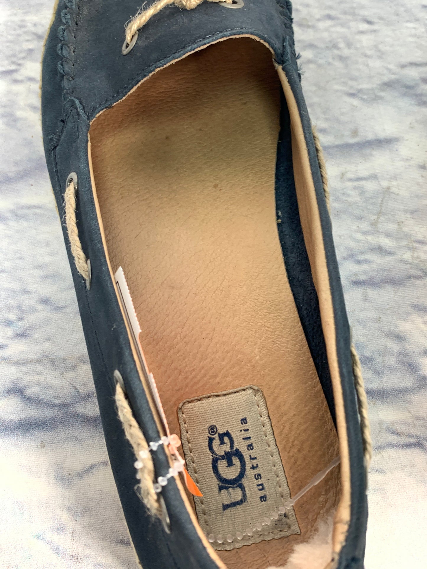 Shoes Designer By Ugg In Blue, Size: 9.5