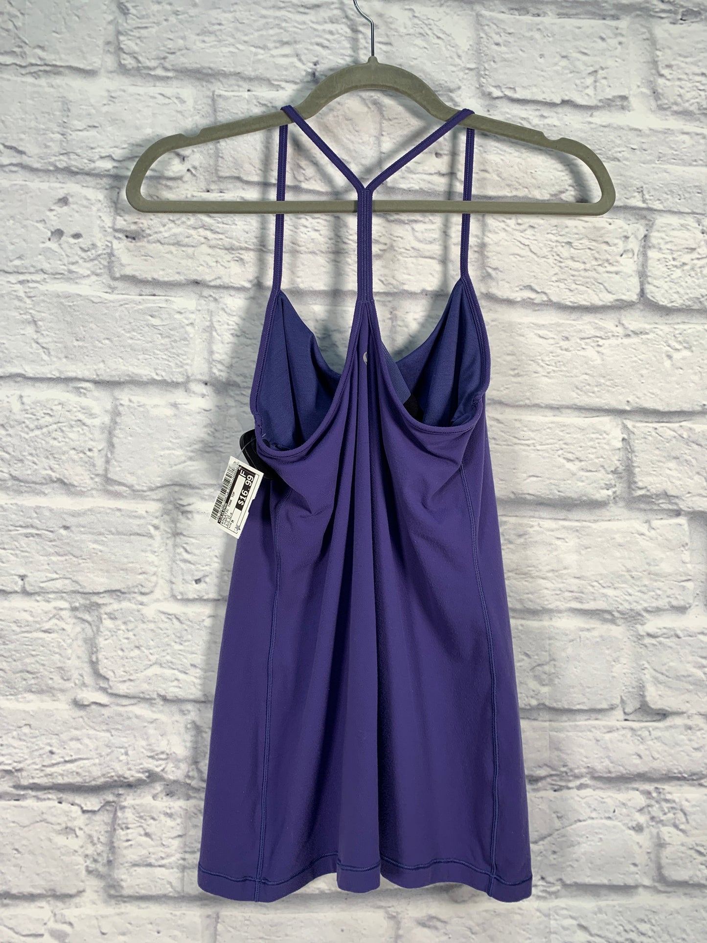 Purple Athletic Tank Top Lululemon, Size M