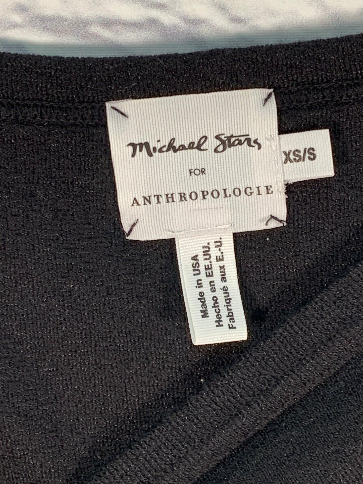 Top 3/4 Sleeve By Michael Stars In Black, Size: Xs