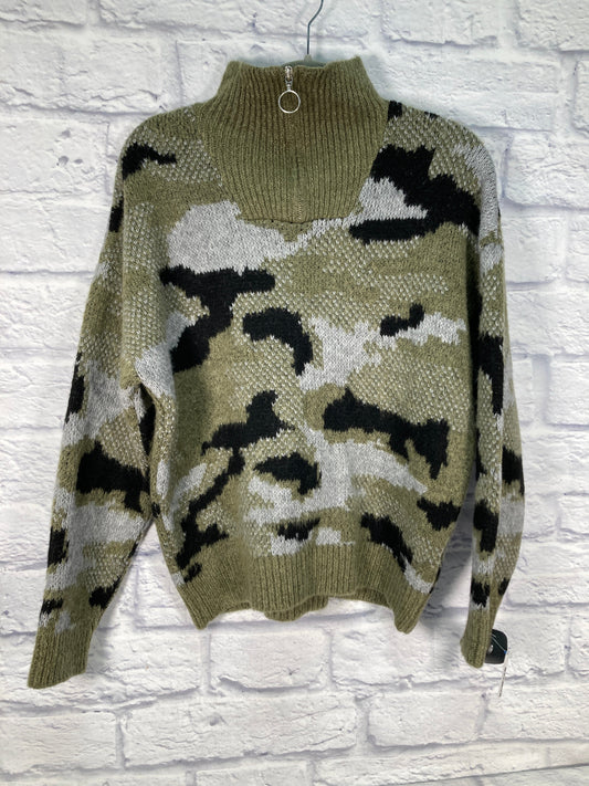 Sweater By Anthropologie In Camouflage Print, Size: S