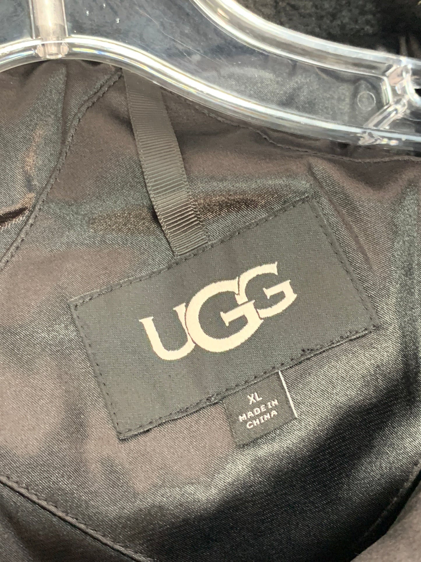 Jacket Designer By Ugg In Black, Size: Xl