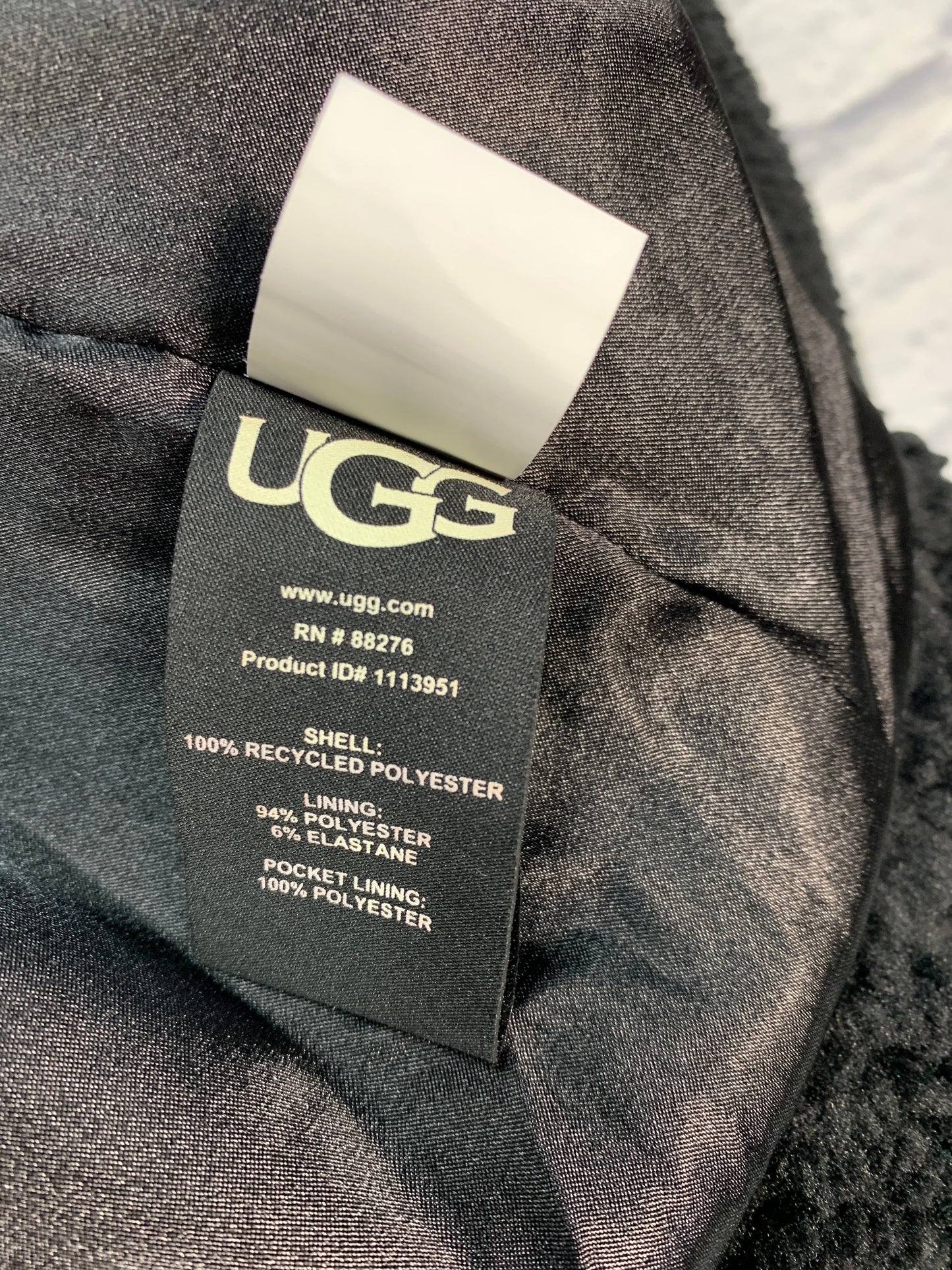 Jacket Designer By Ugg In Black, Size: Xl