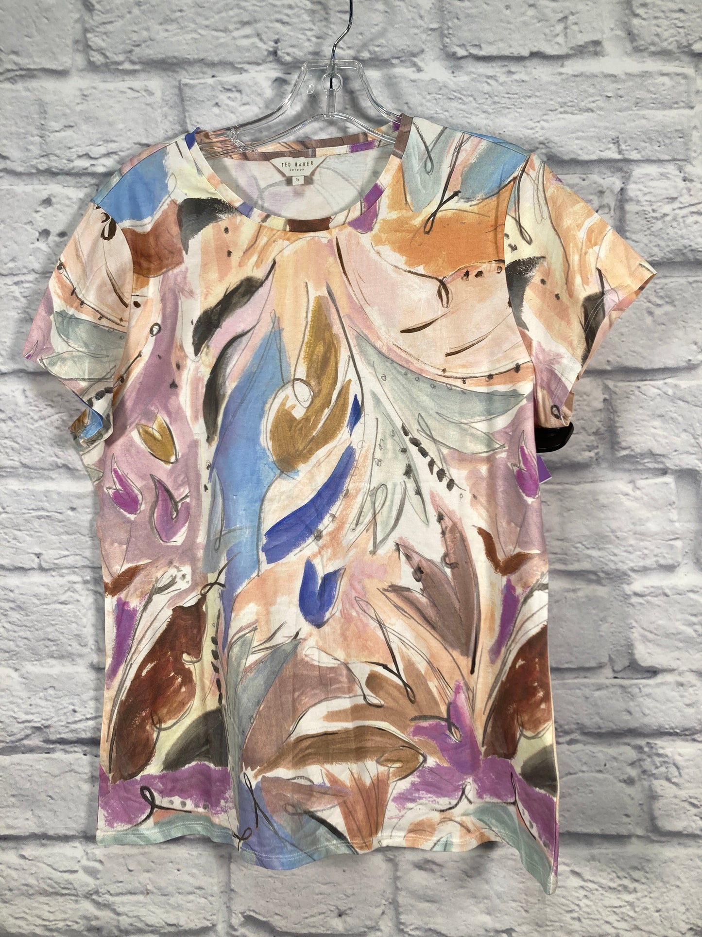 Multi-colored Top Short Sleeve Ted Baker, Size L