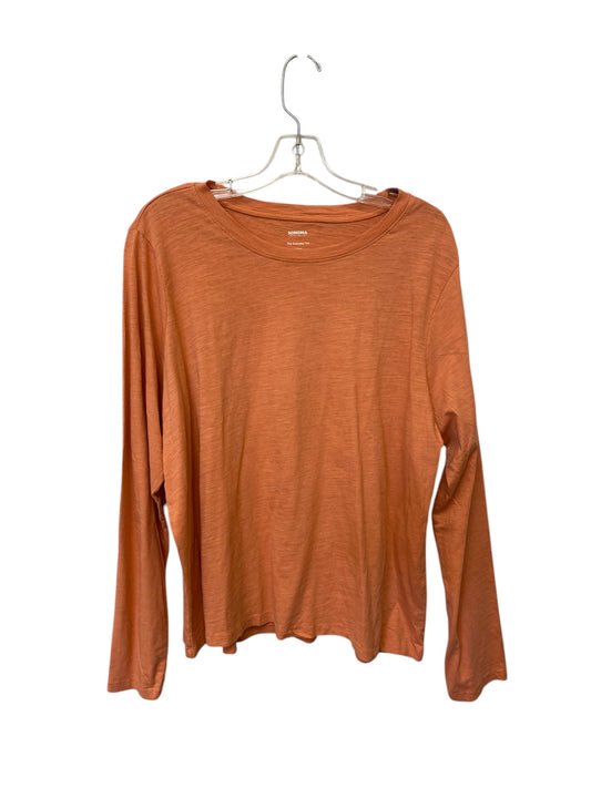 Top Long Sleeve By Sonoma In Pink, Size: 2x