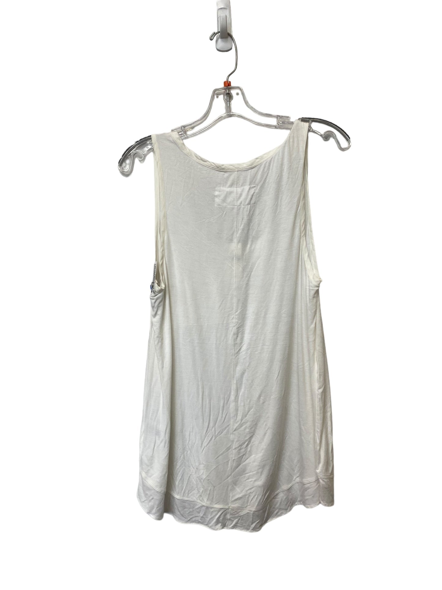 White Top Sleeveless Anthropologie, Size L