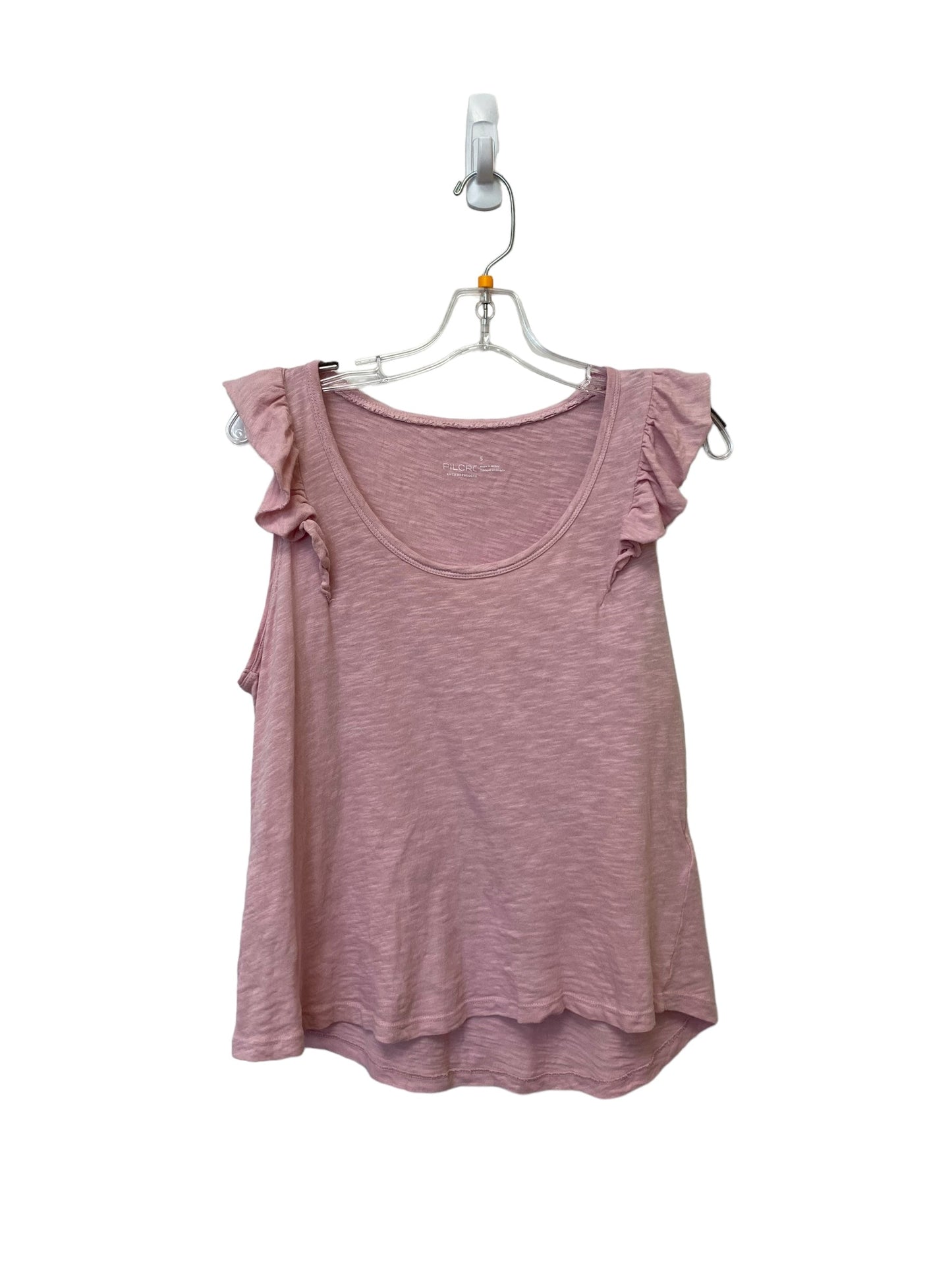 Top Sleeveless By Pilcro In Pink, Size: S