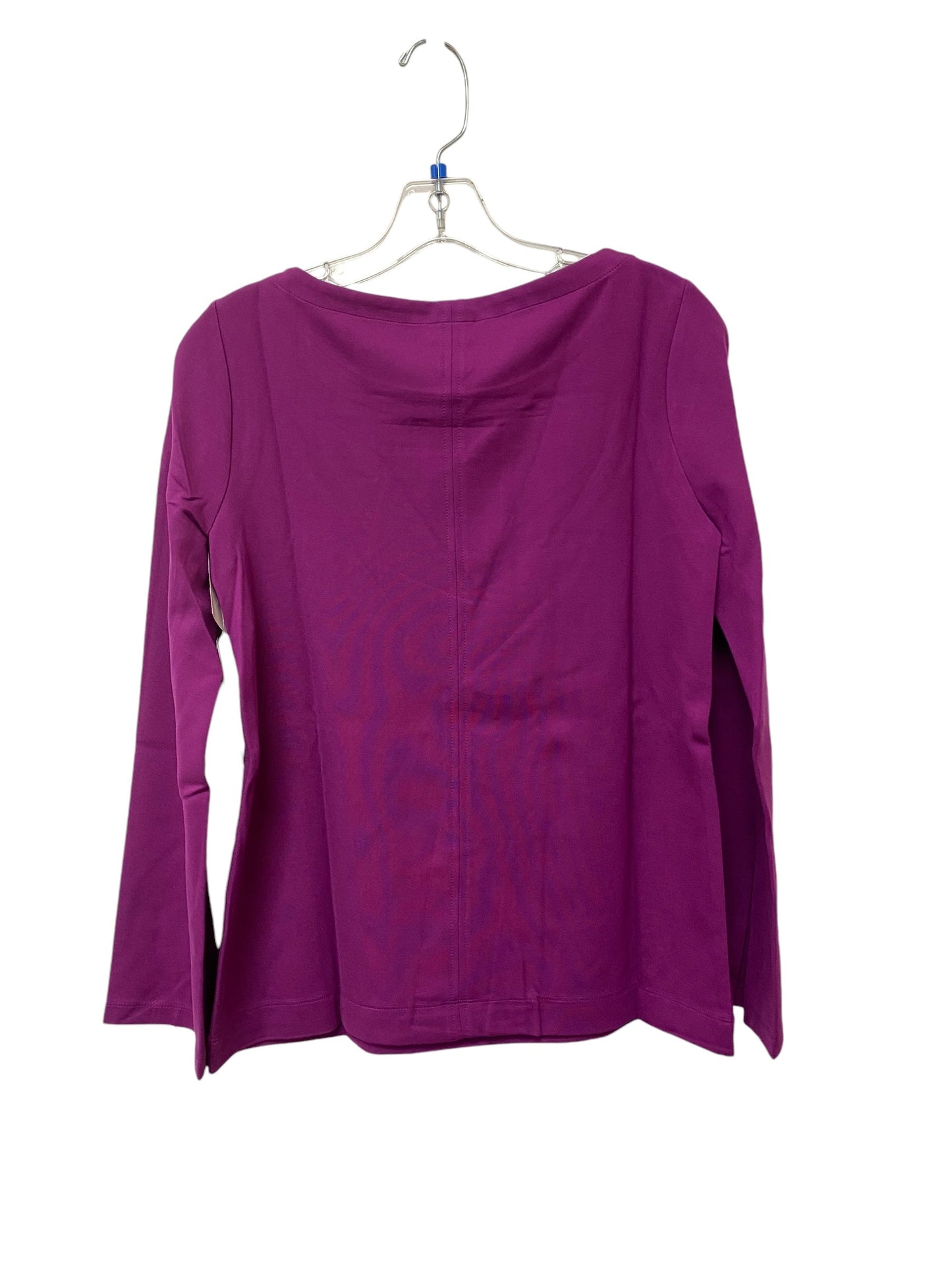 Top Long Sleeve By Chicos In Purple