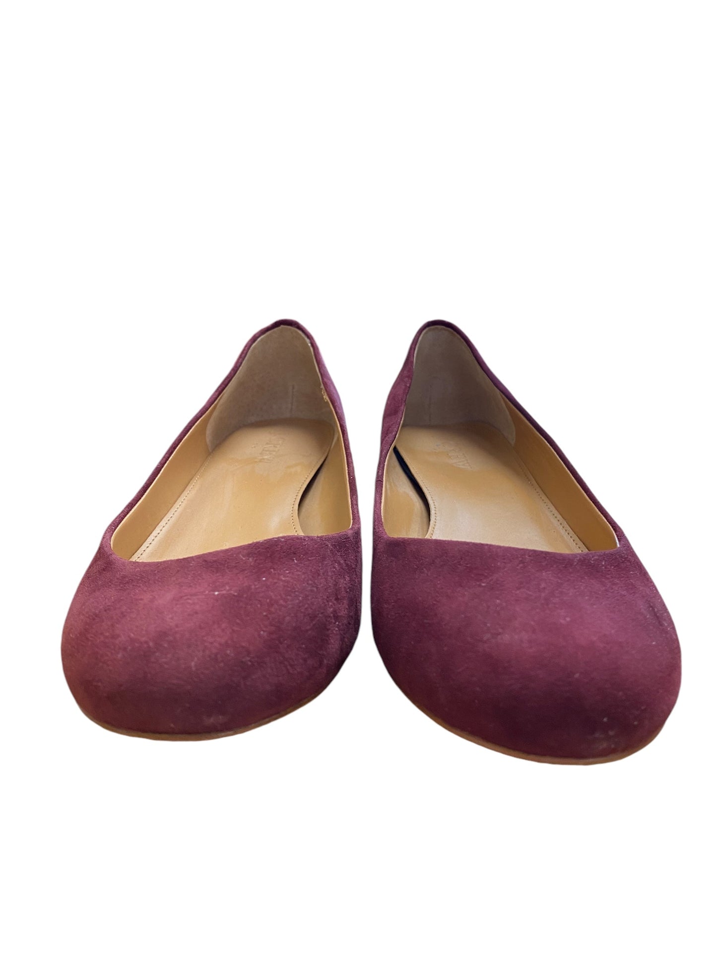 Shoes Flats By J. Crew In Purple, Size: 8