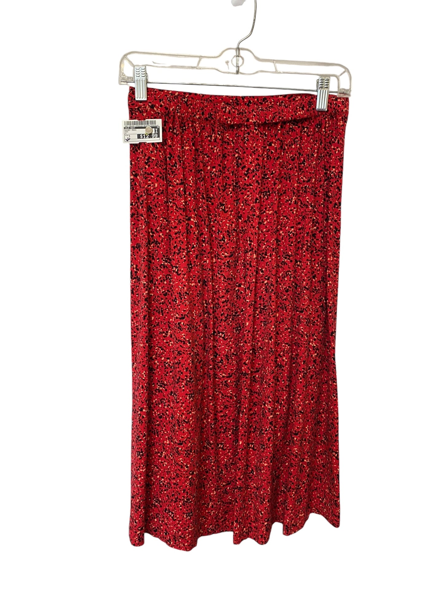 Skirt Maxi By Old Navy In Red, Size: S