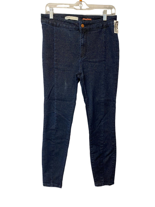 Jeans Skinny By Pilcro In Blue Denim, Size: 8