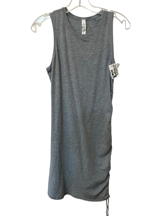 Athletic Dress By Lululemon In Grey, Size: 6