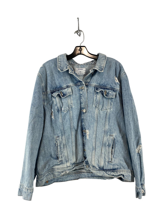 Jacket Denim By Old Navy In Blue Denim, Size: Xxl