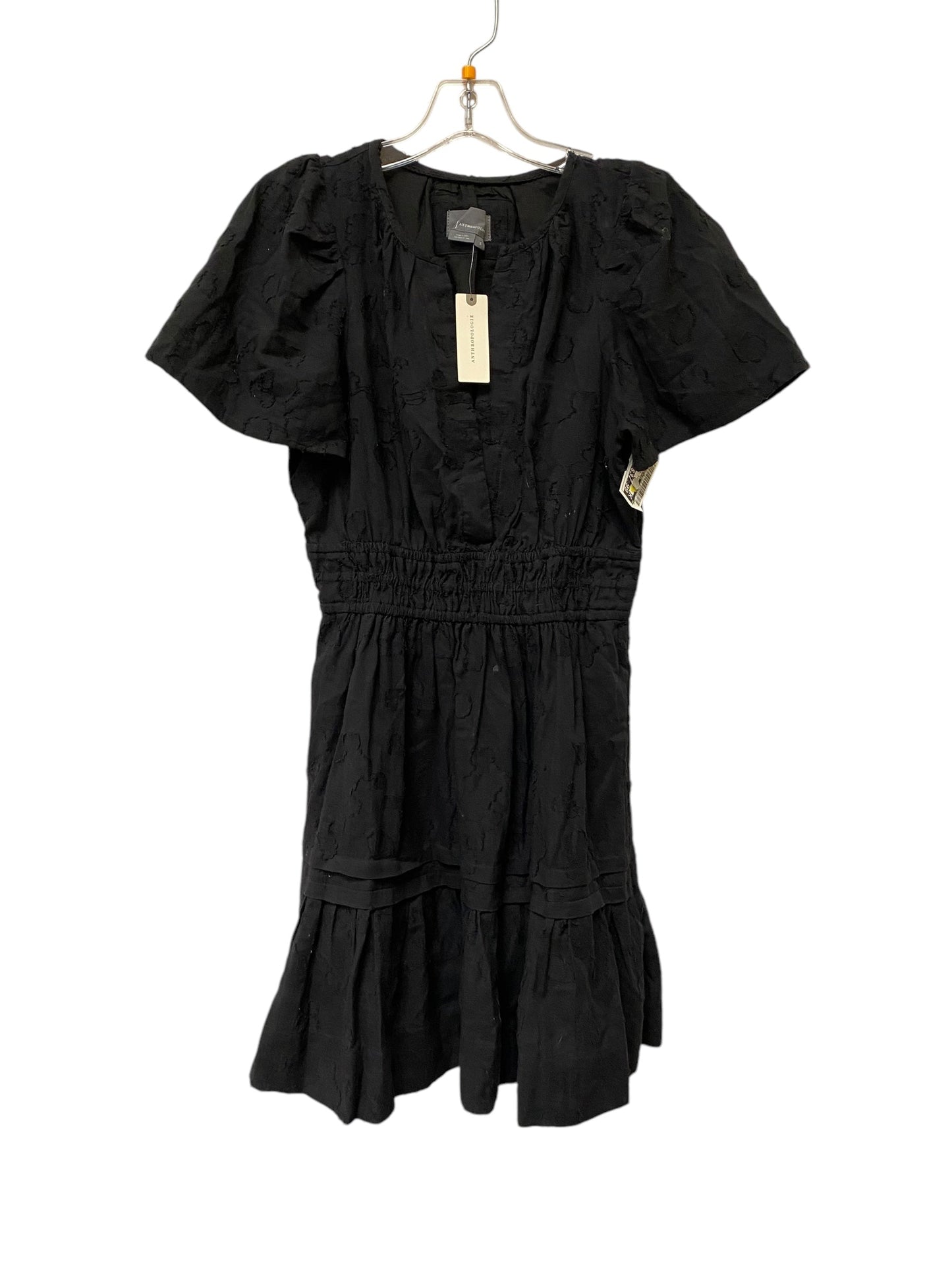 Dress Casual Midi By Anthropologie In Black, Size: S