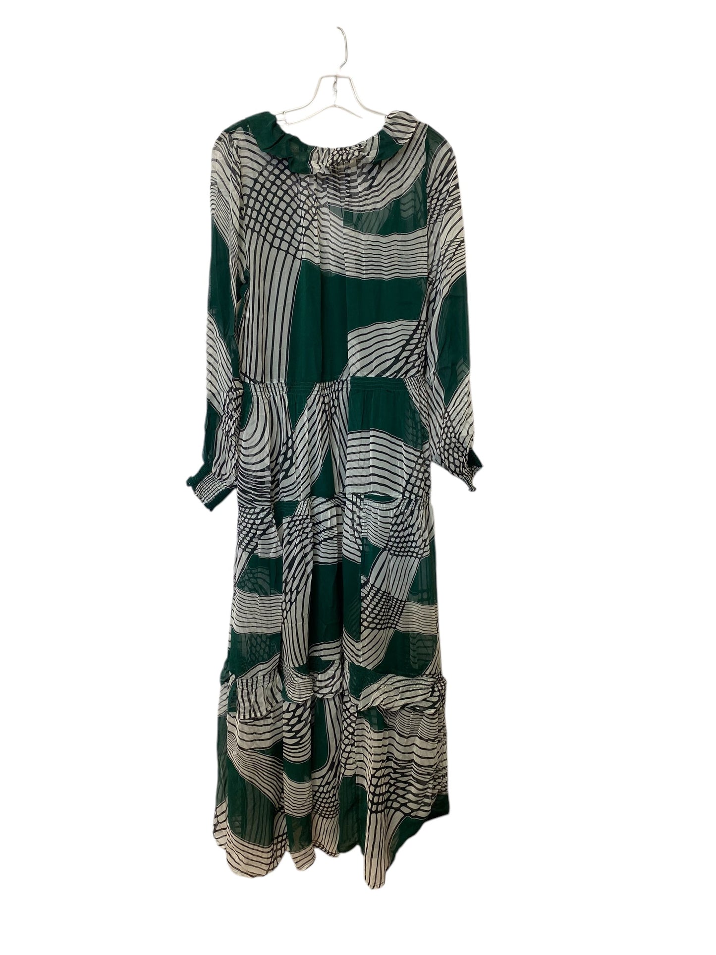 Dress Casual Maxi By Anthropologie In Green, Size: M