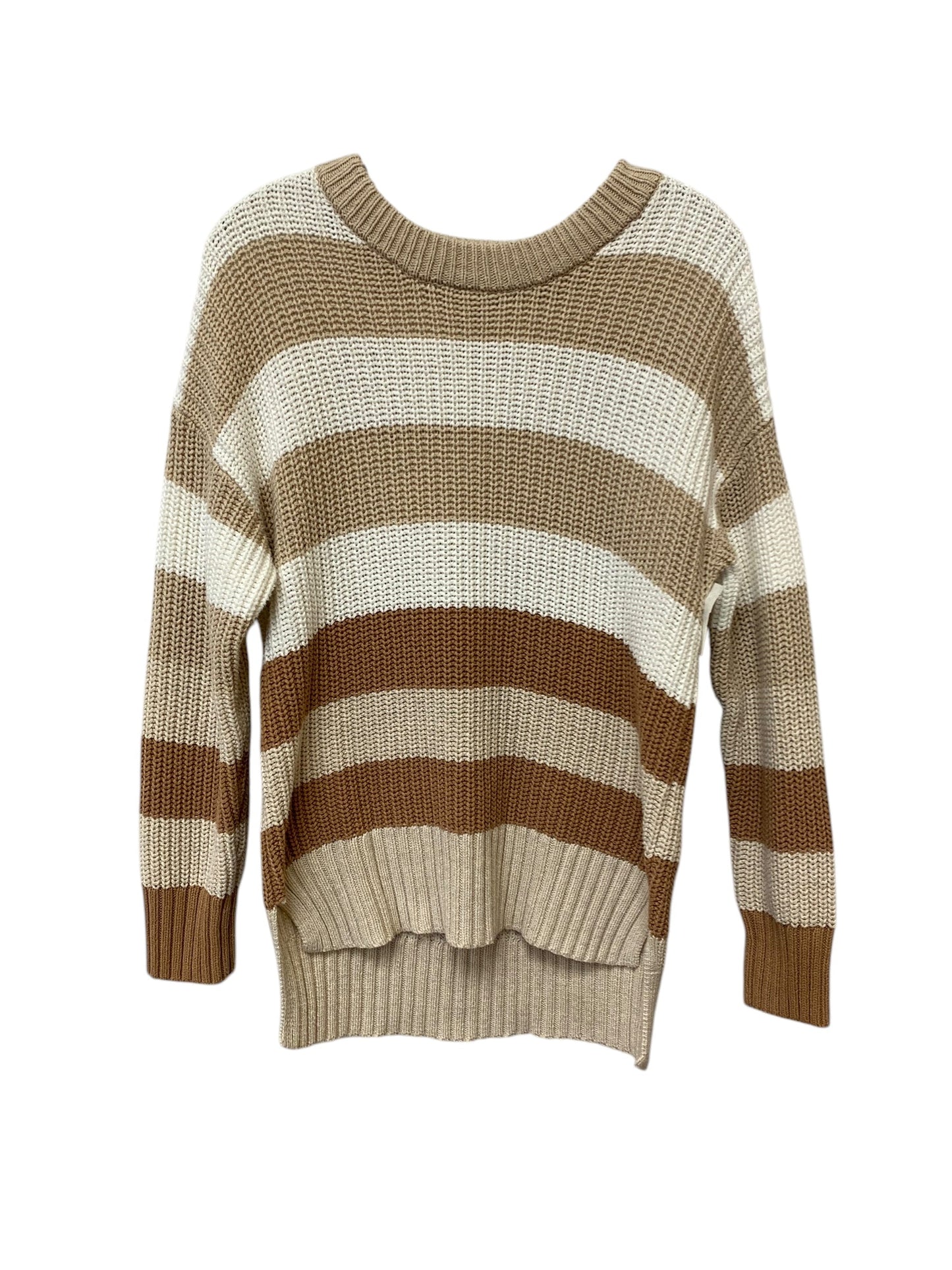 Sweater By Time And Tru In Striped Pattern, Size: M