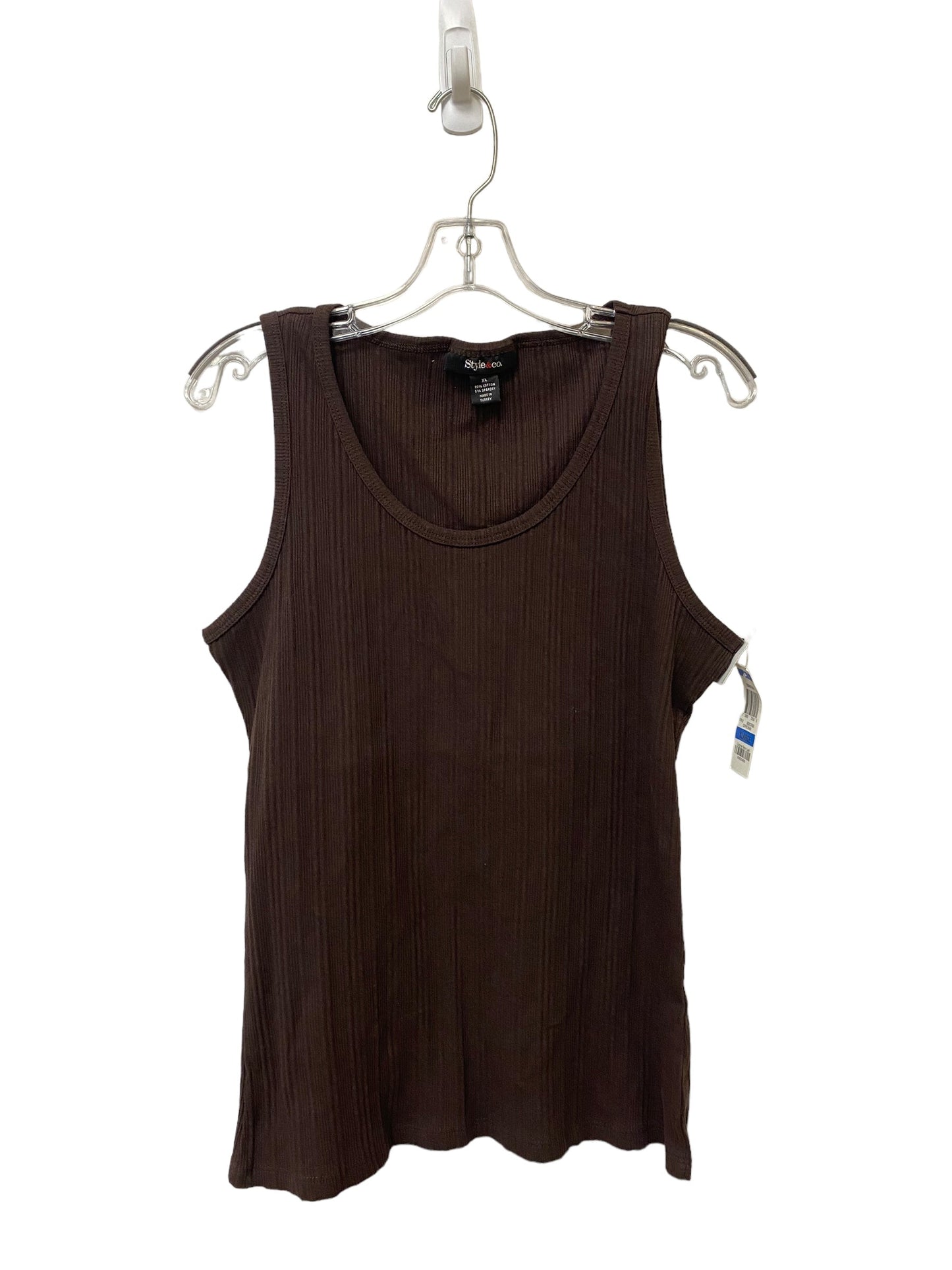 Top Sleeveless By Style And Company  Size: Xl