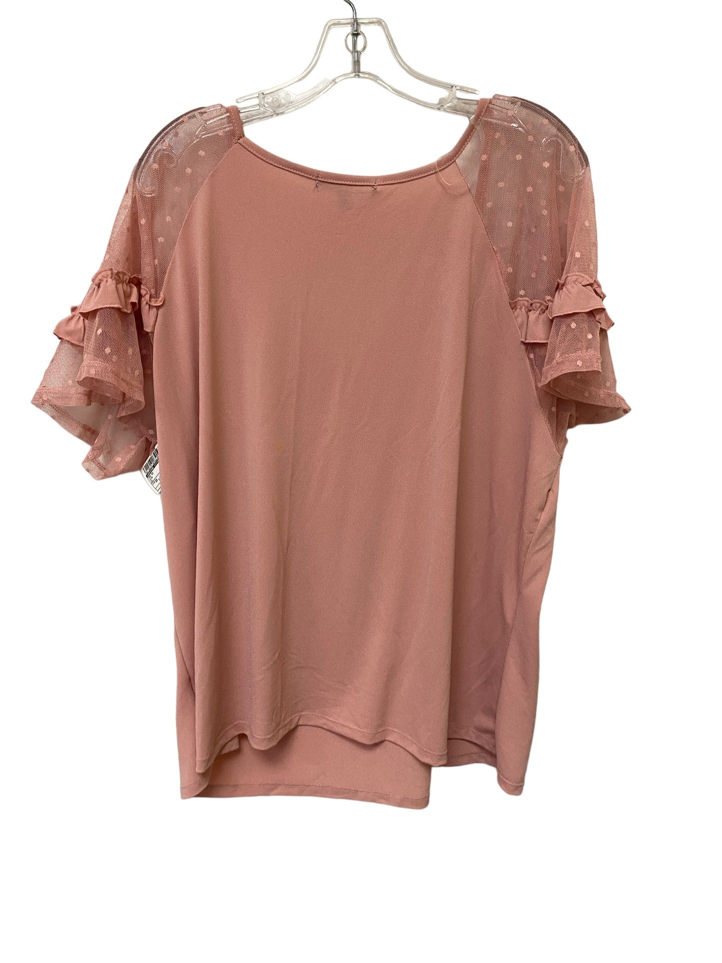 Top Short Sleeve By Adrienne Vittadini  Size: 2x