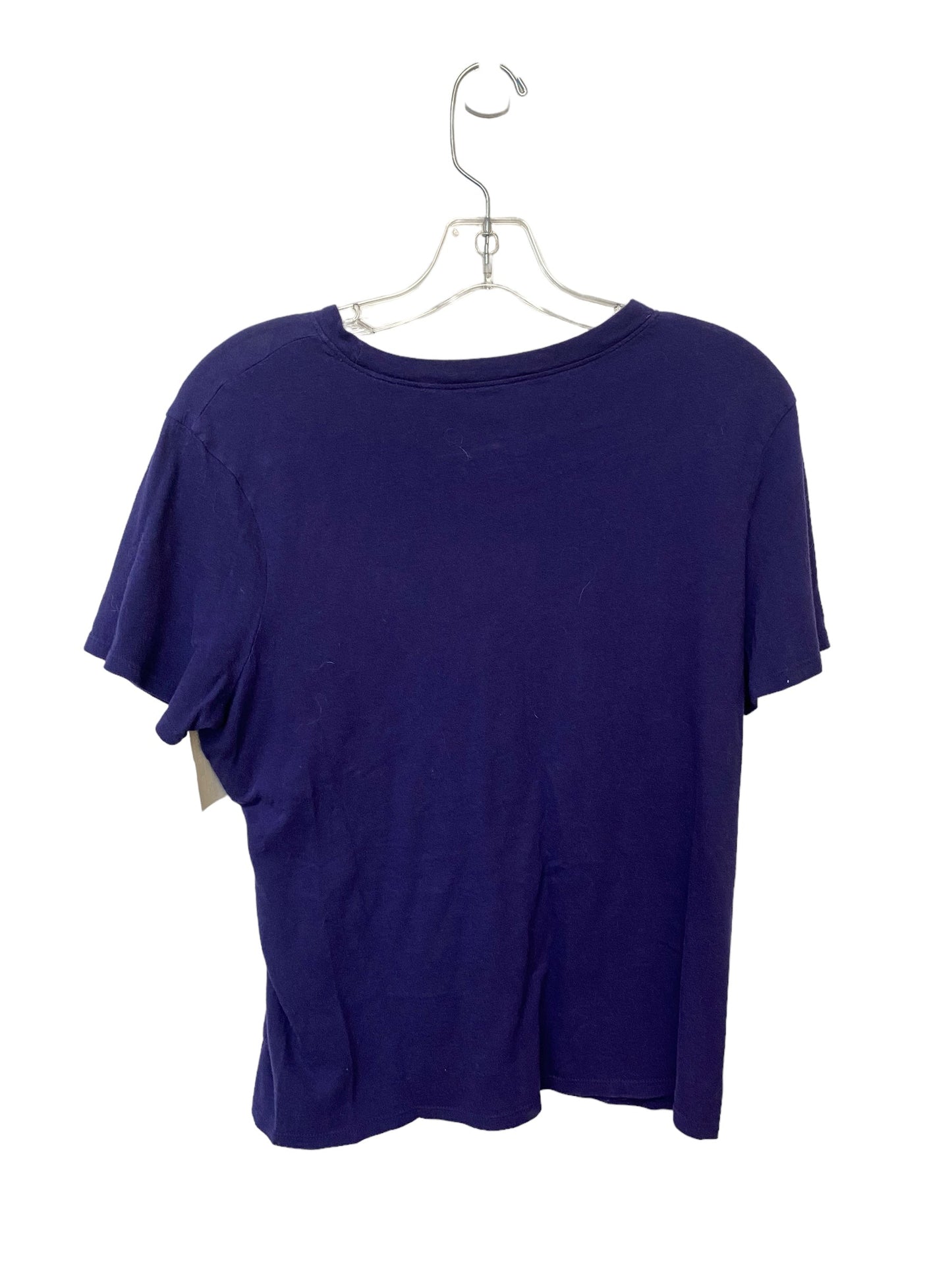 Purple Top Short Sleeve A New Day, Size S