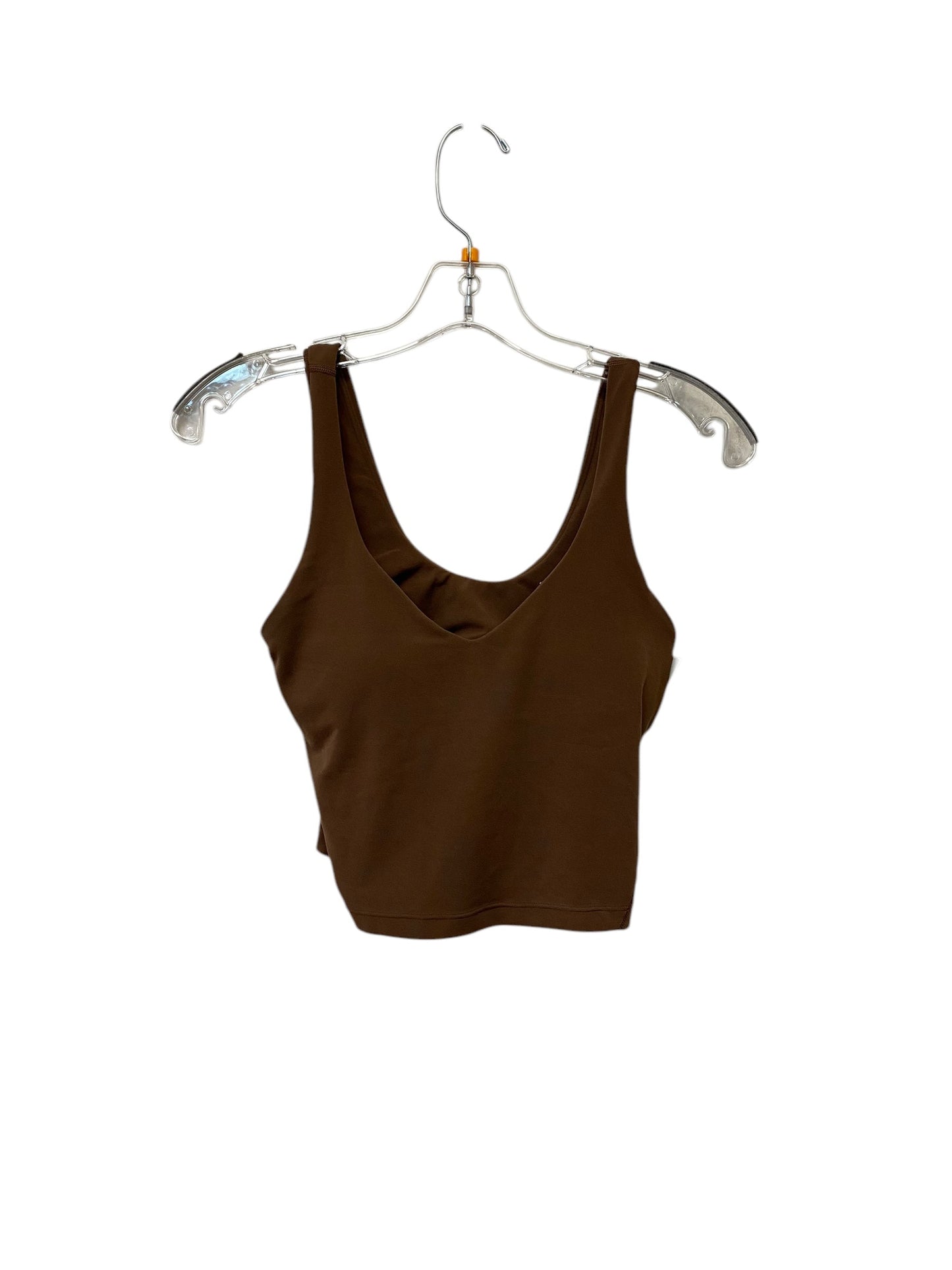 Athletic Tank Top By Lululemon In Brown, Size: 4