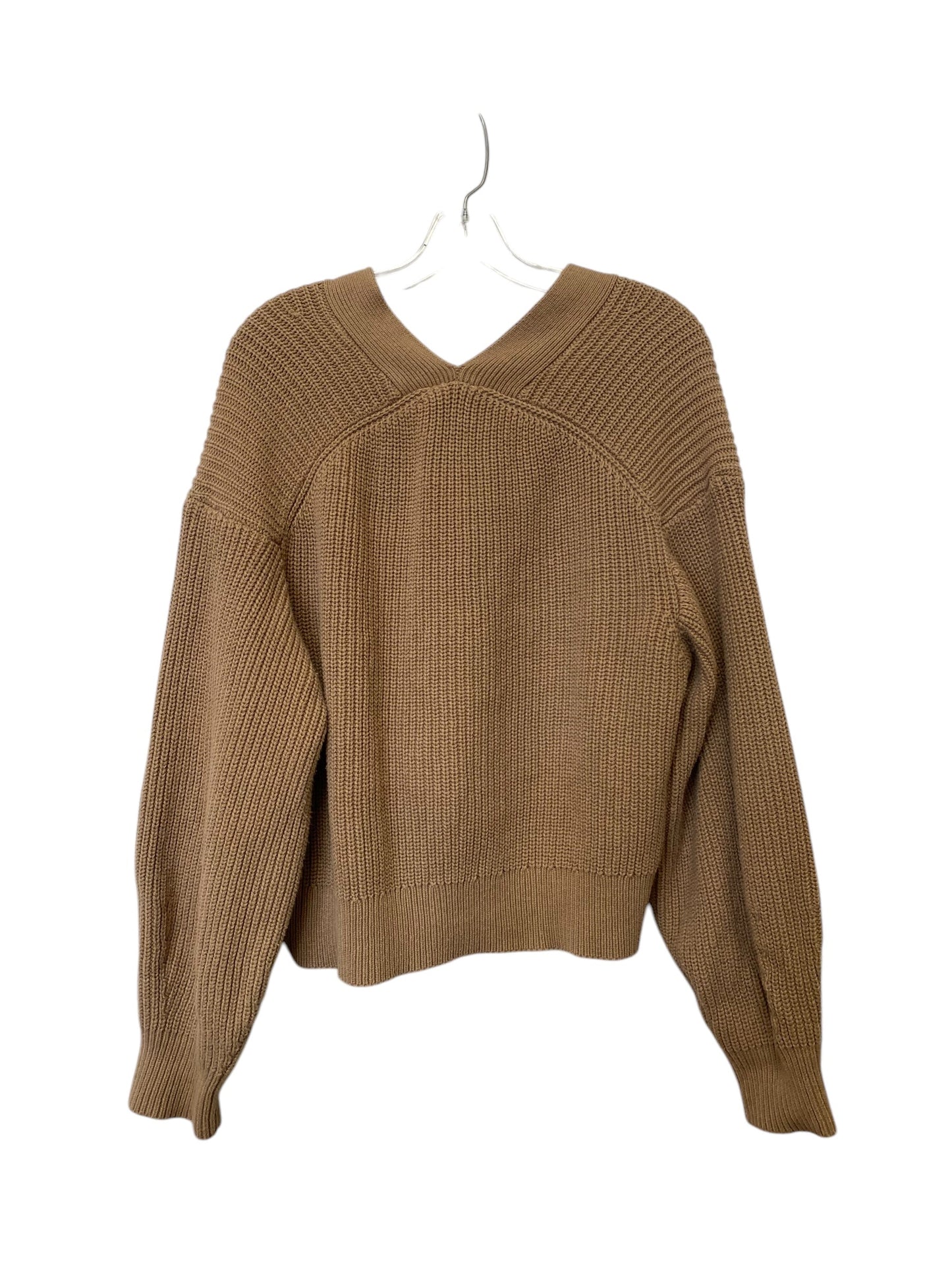 Sweater Cardigan By Clothes Mentor In Brown, Size: S