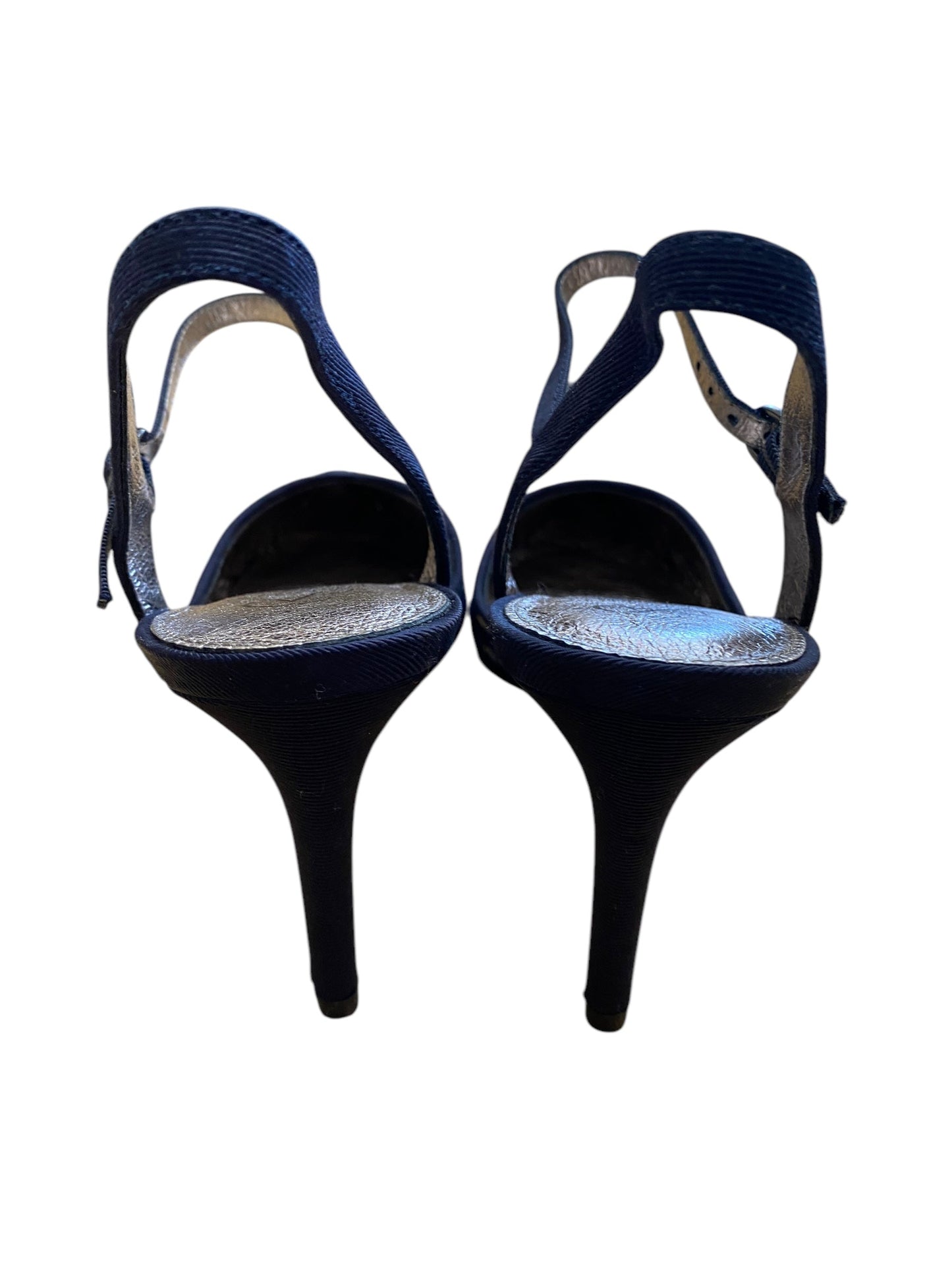 Shoes Heels Stiletto By Adrianna Papell In Navy, Size: 8.5