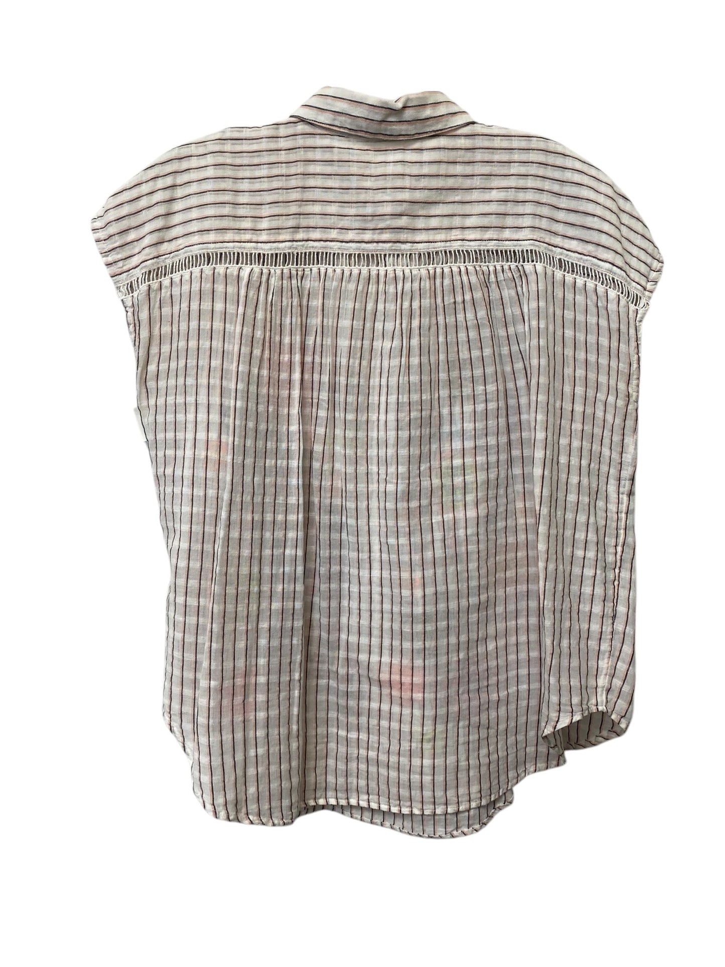 Top Sleeveless By Pilcro In Striped Pattern, Size: S