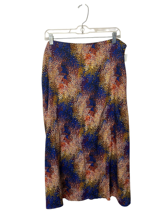 Skirt Maxi By Time And Tru In Multi-colored, Size: Xl