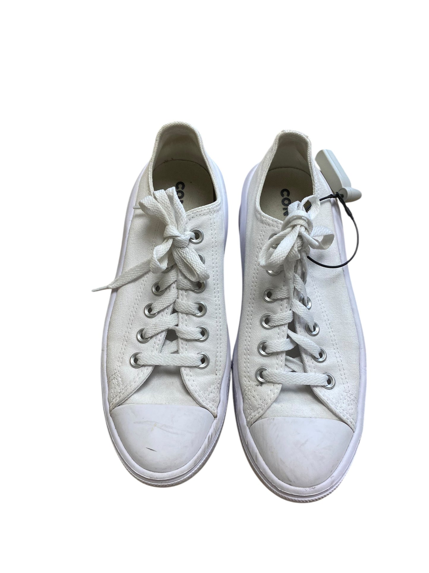 Shoes Sneakers Platform By Converse In White, Size: 8.5