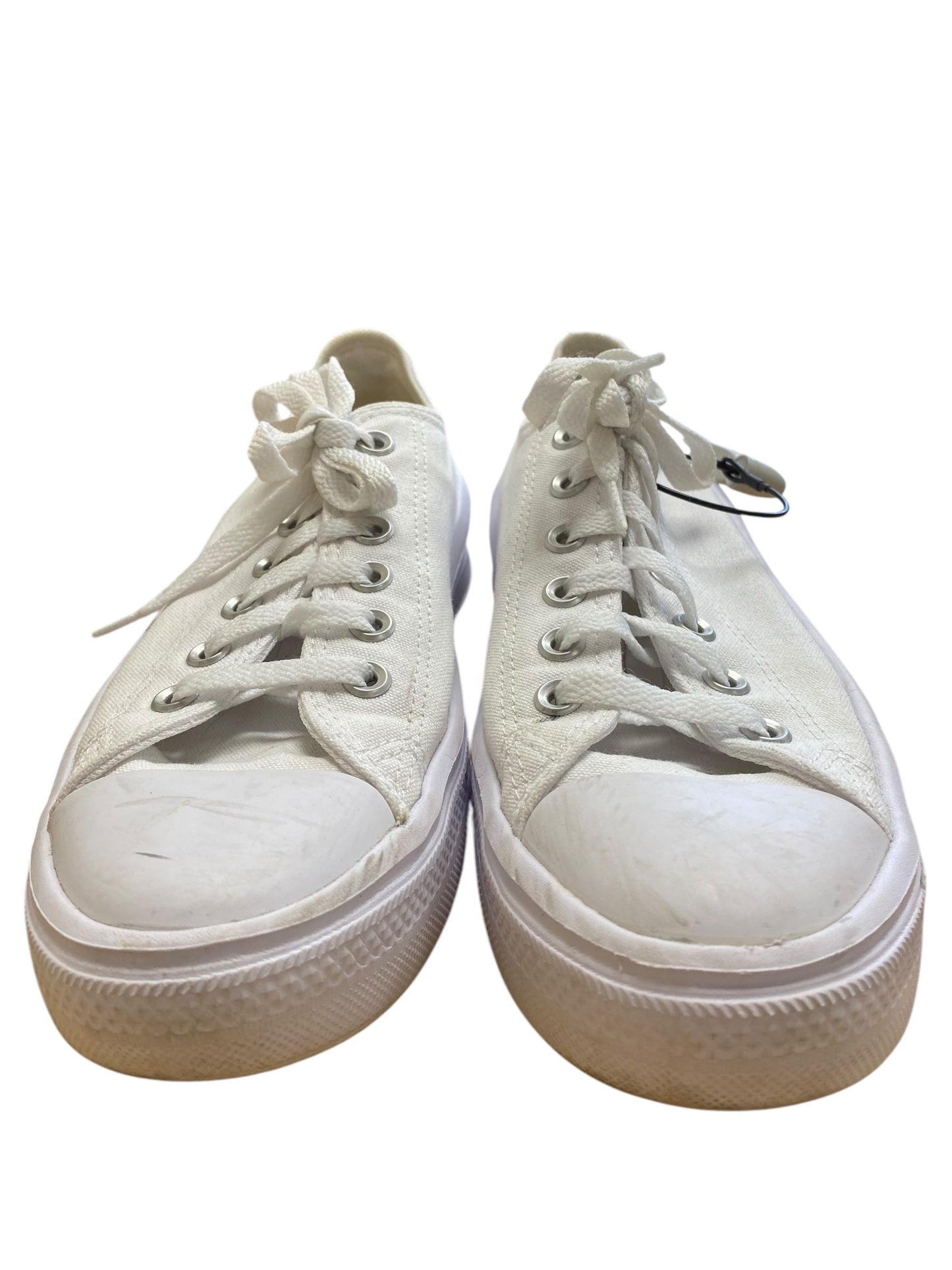 Shoes Sneakers Platform By Converse In White, Size: 8.5