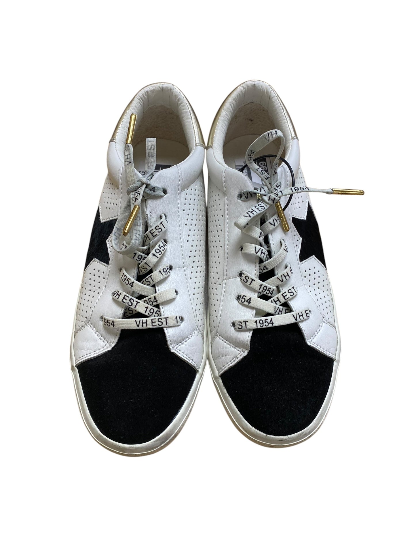 Shoes Sneakers By Vintage Havana In Black & White, Size: 8