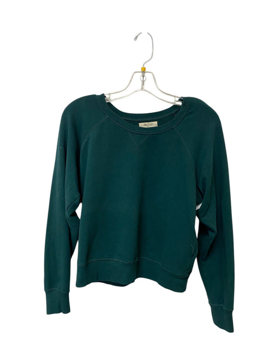 Top Long Sleeve By Madewell In Green, Size: M