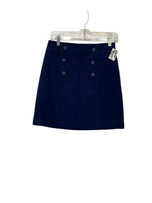 Skirt Mini & Short By Loft In Blue, Size: 0