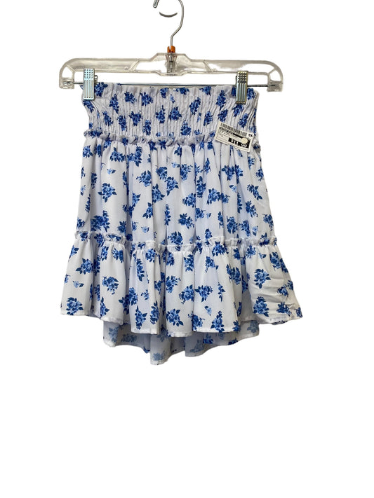 Blue & White Skirt Mini & Short Altard State, Size S