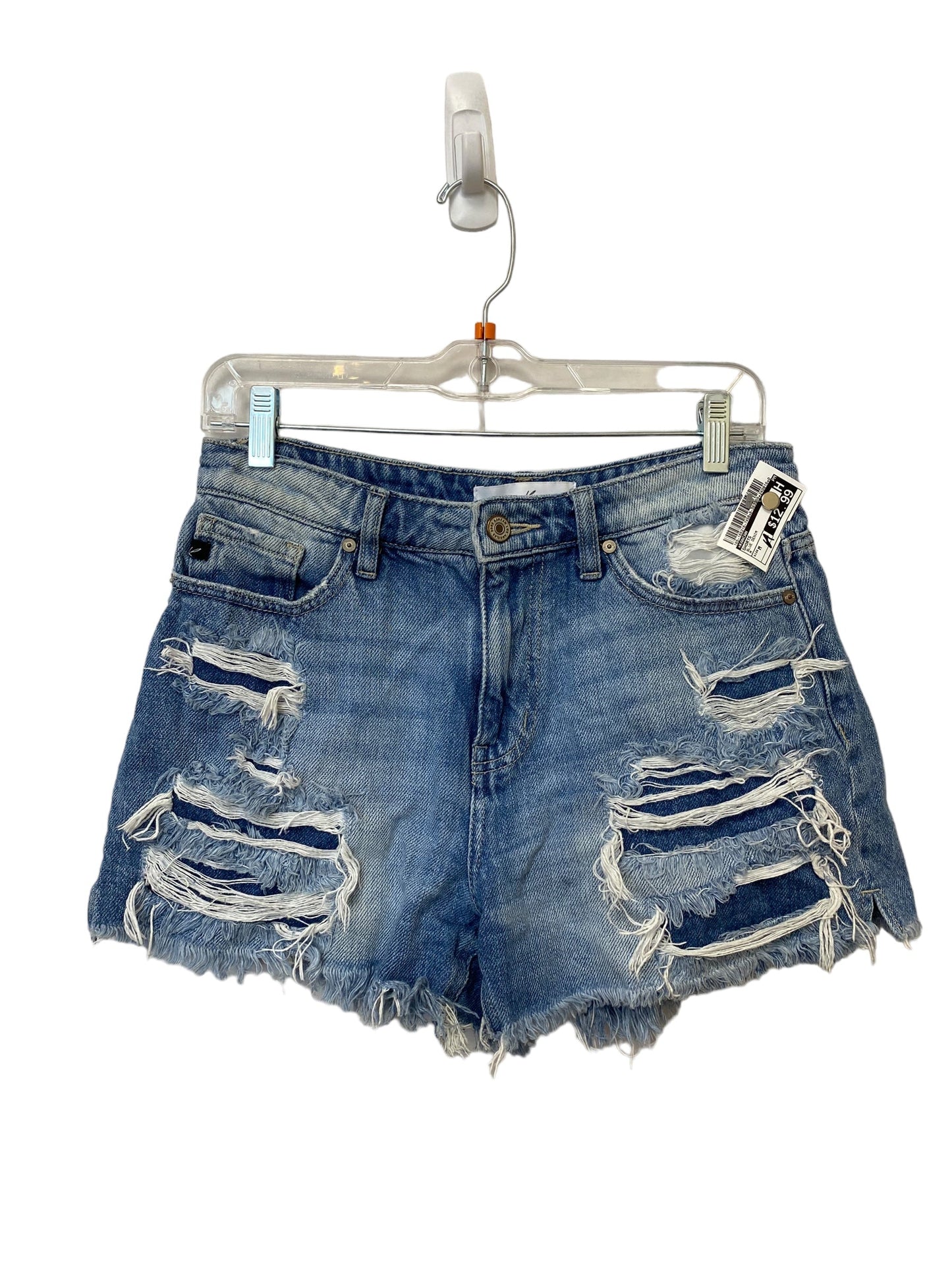 Shorts By Kancan In Blue Denim, Size: M