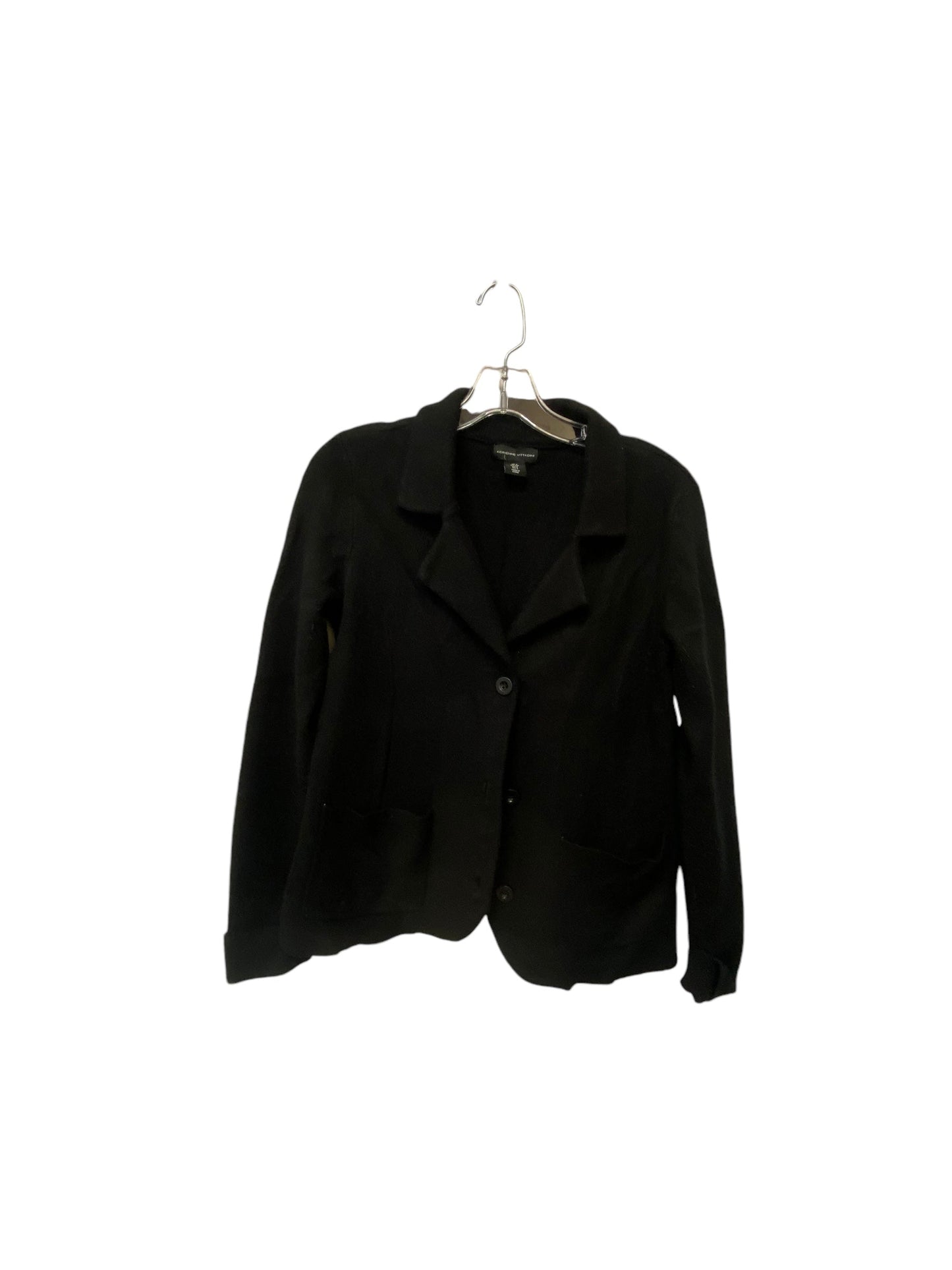 Blazer By Adrienne Vittadini In Black, Size: S